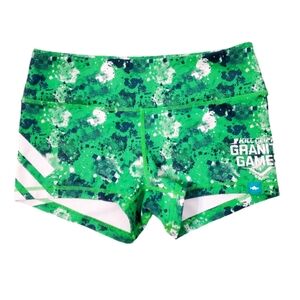 Wod Bottom Kill Cliff Women's Green Camo Granite‎ Games Crossfit Shorts Medium